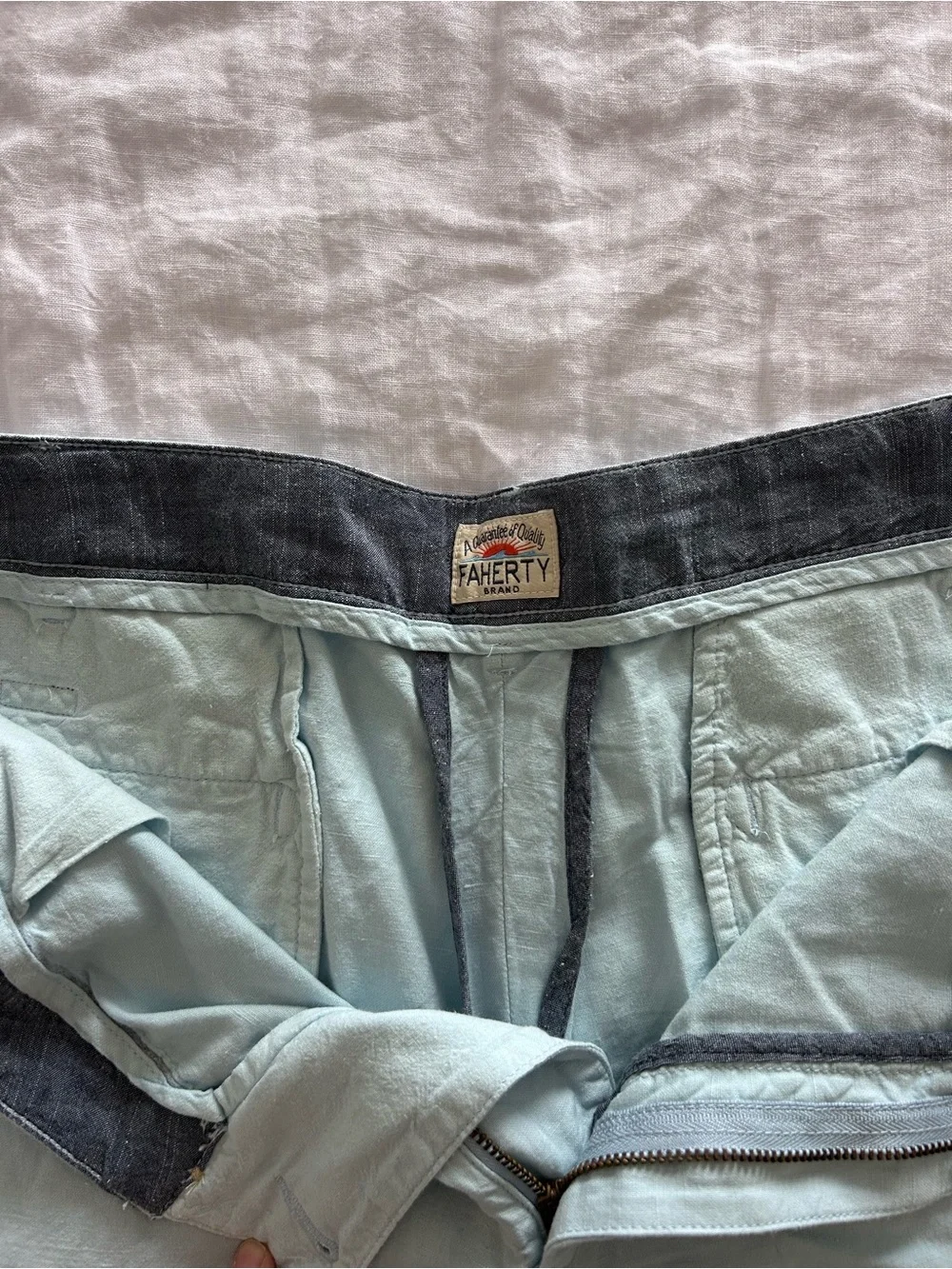 NWT Men’s Faherty Tradewinds Short in Haven Blue
